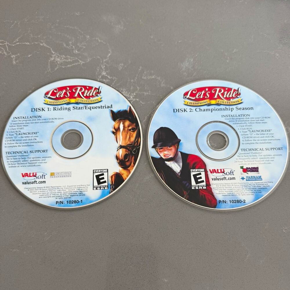 ValuSoft Let's Ride! Champions Collection PC Game 2-CD Set for Windows